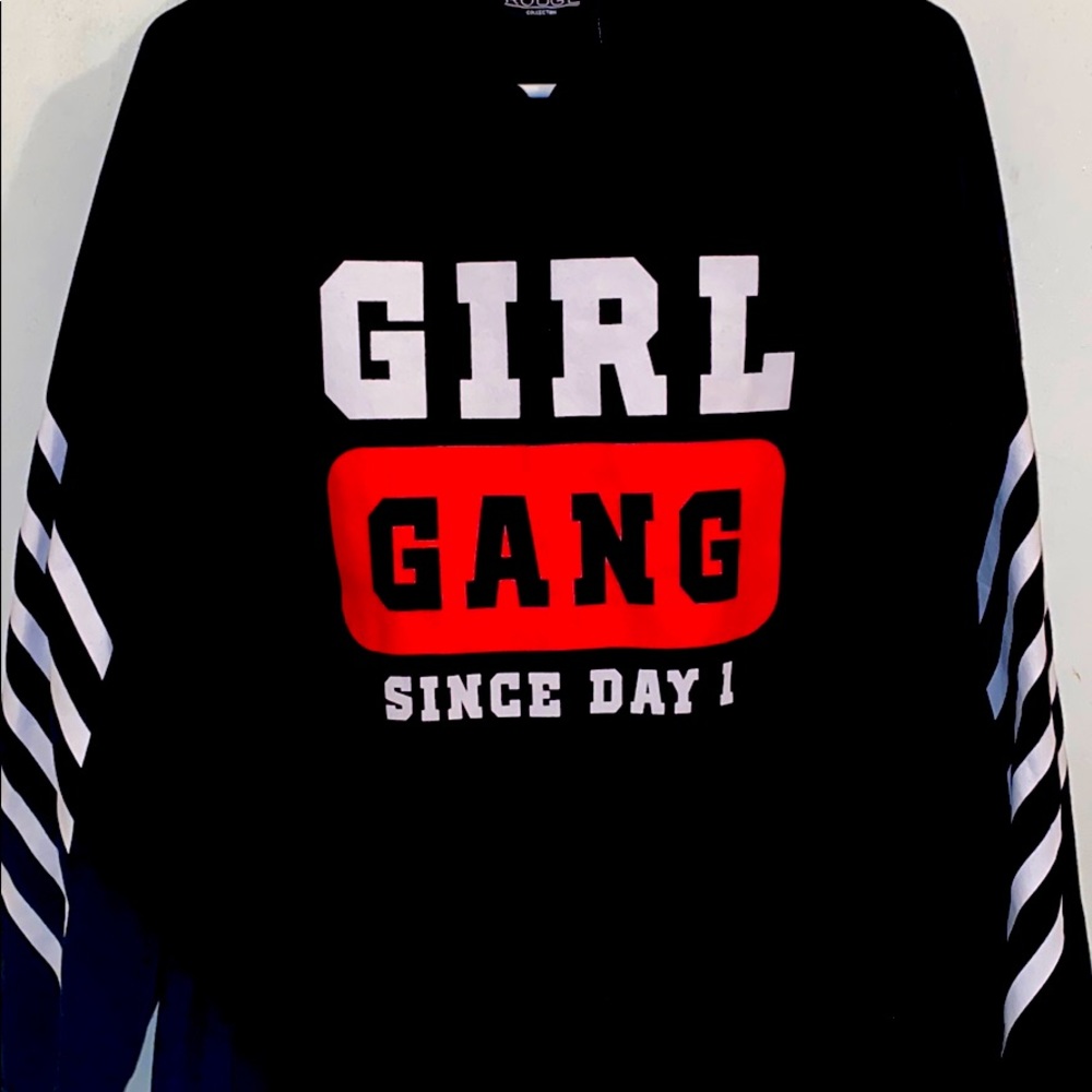 Black “Girl Gang Since Day 1“ Hoddie